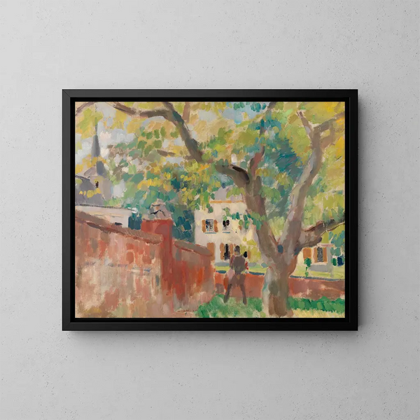 van het oude walnoot B - Rik Wouters — ingelijst kunstwerk aan de muur