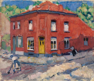 Rik Wouters - The Red House Late Snow.webp