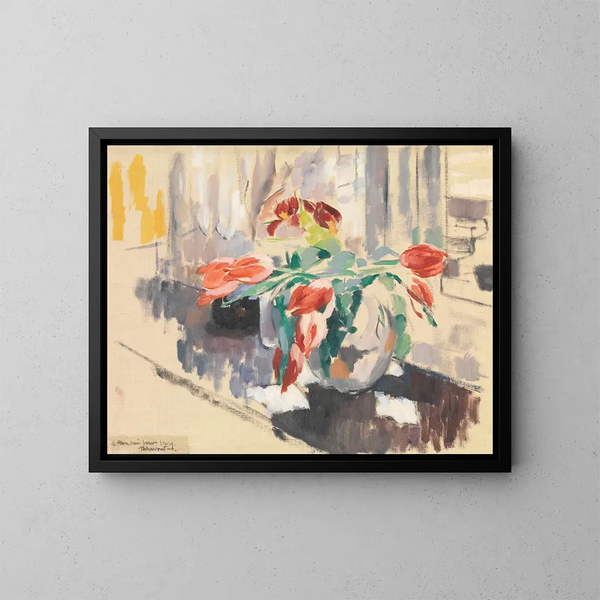 Tulpen - Rik Wouters — ingelijst kunstwerk aan de muur