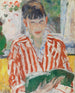 Vrouw lezend - Rik Wouters — weergave van het kunstwerk