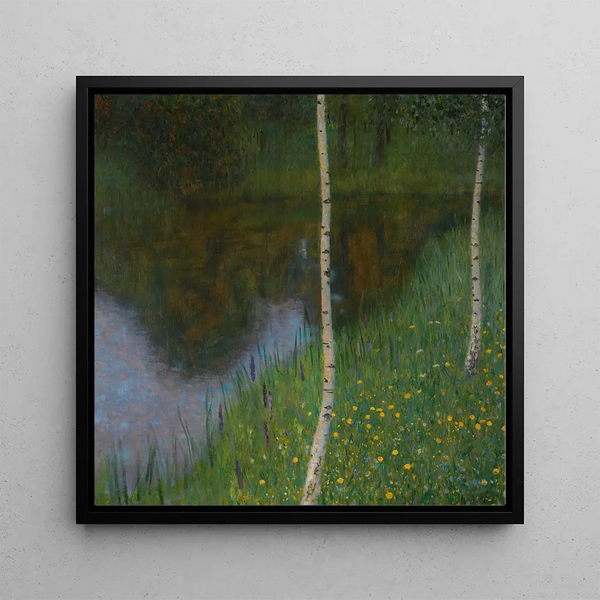 Rivage avec bouleaux - Gustav Klimt