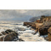 Reproductie van het schilderij Riviera schilderij, golven die breken bij Boccadasse - Alfred Zoff