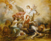 van de Allegorie van de glorie van Voltaire - Robert Guillaume Dardel — weergave van het kunstwerk