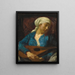 De mandoline speler - Robert Anning Bell — ingelijst kunstwerk aan de muur