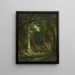 Door de bomen - Robert B. Hopkin — ingelijst kunstwerk aan de muur