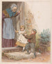 La Grand-mère avec ses petits-enfants - Robert Barnes — artwork view