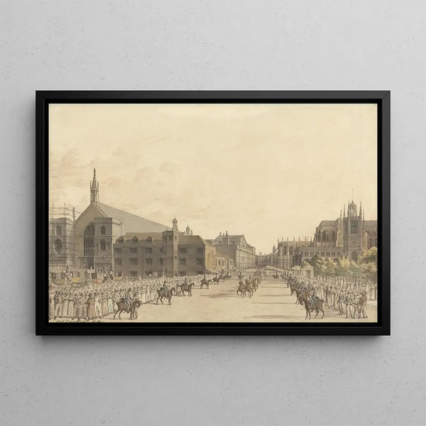 Robert Bremmel Schnebbelie - Westminster during Queen Carolines Trial.webp