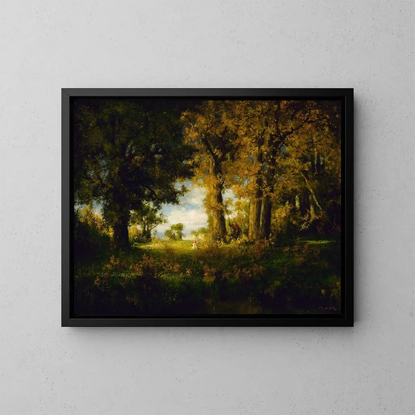 October - Robert Crannell Minor — framed artwork on a wall