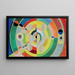 Disque-Relief - Robert Delaunay — ingelijst kunstwerk aan de muur