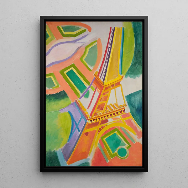 Tour Eiffel - Robert Delaunay — ingelijst kunstwerk aan de muur