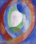 Cirkelvormige vormen maan nr. 1 - Robert Delaunay — weergave van het kunstwerk