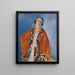 Portret van Hélène Marre - Robert Delaunay — ingelijst kunstwerk aan de muur