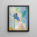 Portret van Madame Heim - Robert Delaunay — ingelijst kunstwerk aan de muur