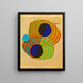 Rythmes de soulagement - Robert Delaunay — ingelijst kunstwerk aan de muur