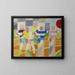 Coureurs - Robert Delaunay — ingelijst kunstwerk aan de muur