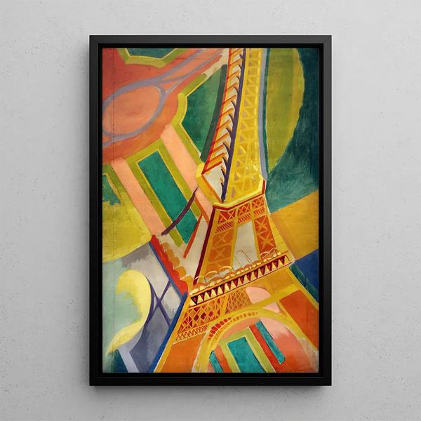 Tour Eiffel - Robert Delaunay — ingelijst kunstwerk aan de muur