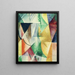 Een raam - Robert Delaunay — ingelijst kunstwerk aan de muur