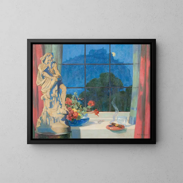 Sinds mijn studiavenster in Edinburgh - Robert Easton Stuart — ingelijst kunstwerk aan de muur