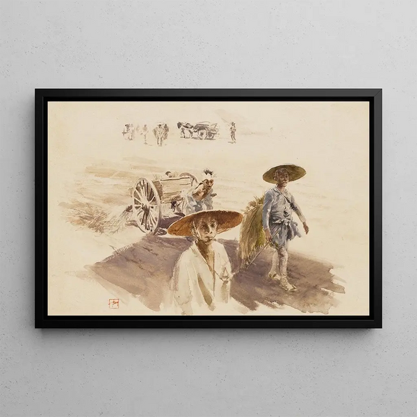 Robert Frederick Blum - A Watering Cart.webp