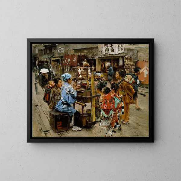 L'Ameya - Robert Frederick Blum — framed artwork on a wall