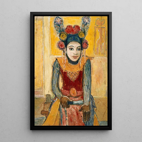 Moskou Balinesin II - Robert Genin — ingelijst kunstwerk aan de muur