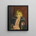 Carl - Robert Henri — ingelijst kunstwerk aan de muur