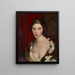 Hélène - Robert Henri — ingelijst kunstwerk aan de muur