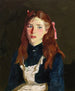 Ierse meisje - Robert Henri — weergave van het kunstwerk