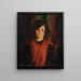 Marie-Anne - Robert Henri — ingelijst kunstwerk aan de muur