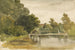 Reflets dans une mare boisée - Robert Hills — weergave van het kunstwerk