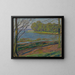 Landschap van Havel - Robert Hoffmann — ingelijst kunstwerk aan de muur