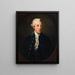portret van Simon 1e graaf Harcourt - Robert Hunter — ingelijst kunstwerk aan de muur