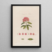 Anatomy of the Kalmia - Robert John Thornton — framed artwork on a wall