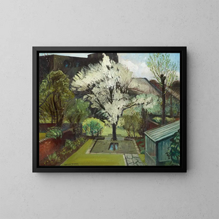Robert Kirkland Jamieson - Blossom in a London garden.webp
