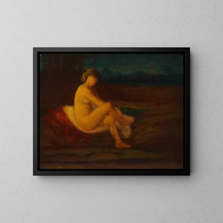 Robert Loftin Newman - A Bather.webp