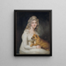 Mme George Morland - Robert Muller — ingelijst kunstwerk aan de muur