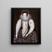 Frances Lady Reynell de West Ogwell Devon - Robert Peake l'Ancien — ingelijst kunstwerk aan de muur