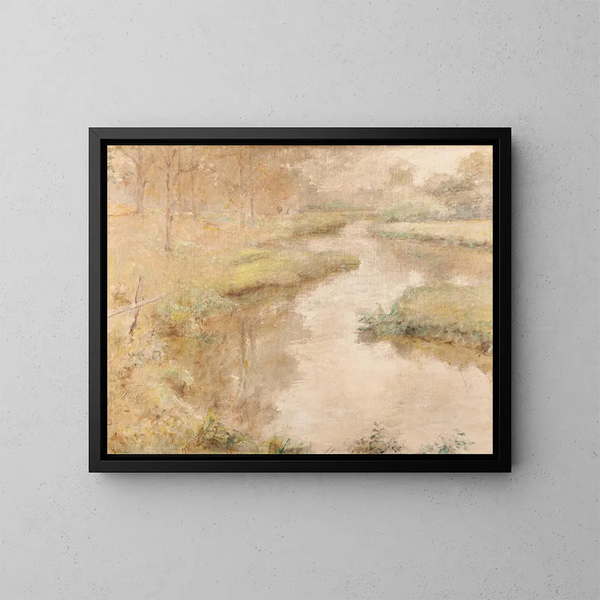 Stream forest - Robert Reid — framed artwork on a wall