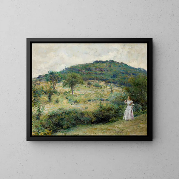 Springtime Stroll - Robert Reid — framed artwork on a wall