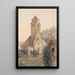 De Dürnstein - Robert Russ — ingelijst kunstwerk aan de muur