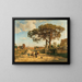 Porta Furba op de route van Frascati naar Rome - Robert Russ — ingelijst kunstwerk aan de muur
