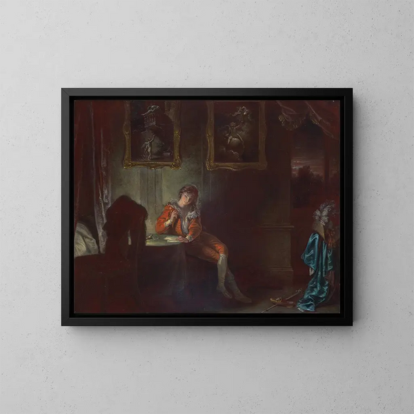 Les Sept Âges de l'Homme - Robert Smirke — framed artwork on a wall