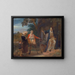 De Zeven Leeftijden van de Mens - Robert Smirke — ingelijst kunstwerk aan de muur