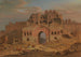 Binnen in de hoofdingang van de Purana Qila, Delhi - Robert Smith — weergave van het kunstwerk