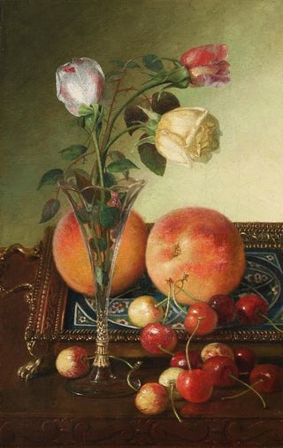 Robert Spear Dunning - Roses Peaches Cherries.webp