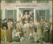 De veiling - Robert Spencer — weergave van het kunstwerk