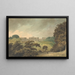 Maison Stowe à Buckingham - Robert Streatfeild — framed artwork on a wall