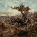 Figuur in een boom - Robert Swain Gifford — weergave van het kunstwerk