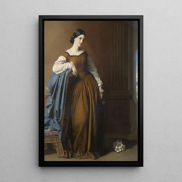 Georgiana Maria Tufnell - Robert Thorburn — ingelijst kunstwerk aan de muur