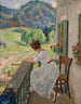 Belle vue - Robert Voelcker — weergave van het kunstwerk